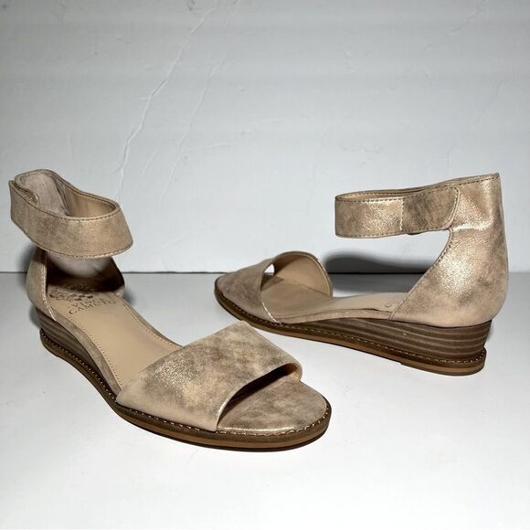 Vince Camuto Rejjie Suede Two-Piece Sandals - Picture 10 of 11